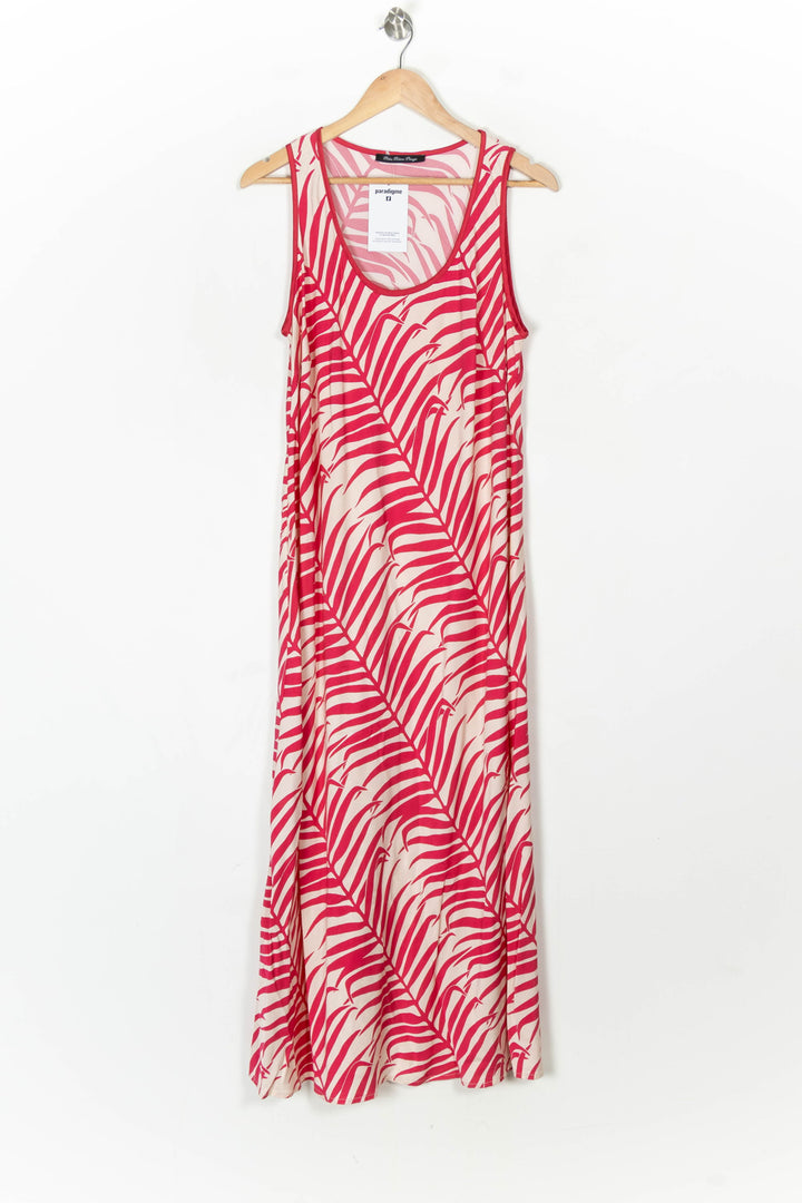Robe Longue Rose et Beige - Taille XXL/44 de la marque Bleu Blanc Rouge | PARAD124874 - Vendu par Paradigme - Image 2