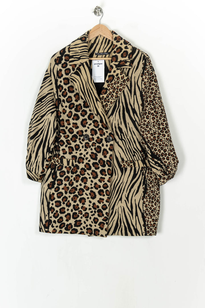 Veste Beige et Noire - Taille XXL/44 de la marque Bleu Blanc Rouge | PARAD124878 - Vendu par Paradigme - Image 2
