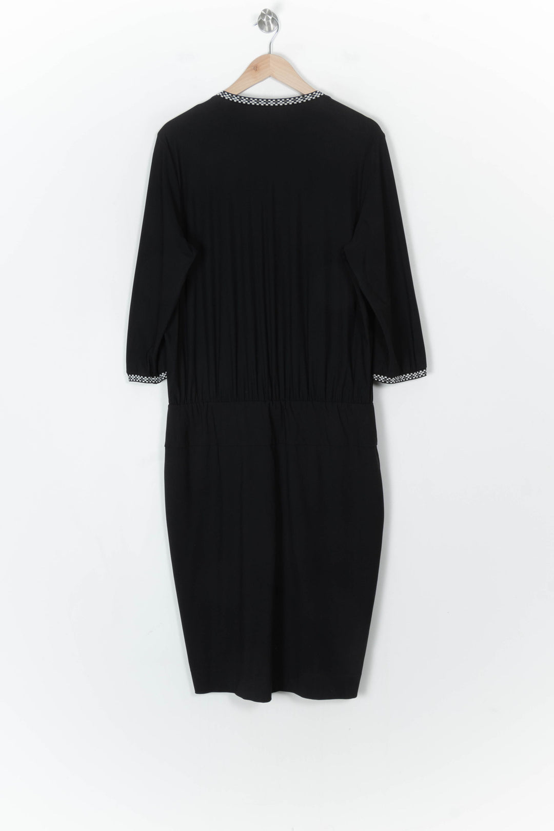 Robe Midi Noire - Taille XXL/44 de la marque Indies | PARAD124882 - Vendu par Paradigme - Image 5