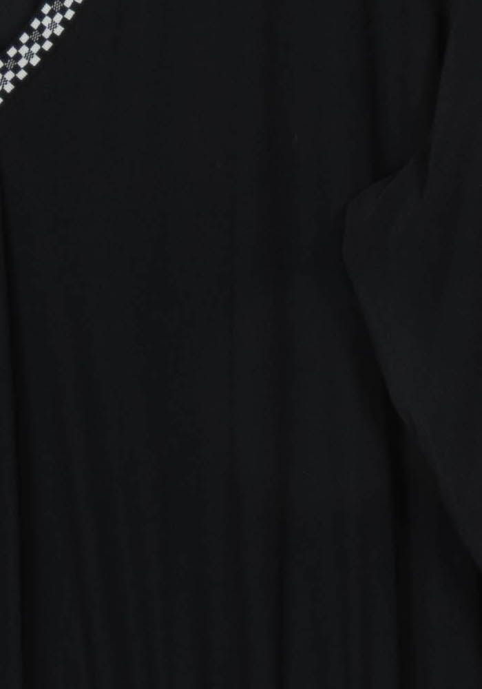 Robe Midi Noire - Taille XXL/44 de la marque Indies | PARAD124882 - Vendu par Paradigme - Image 3