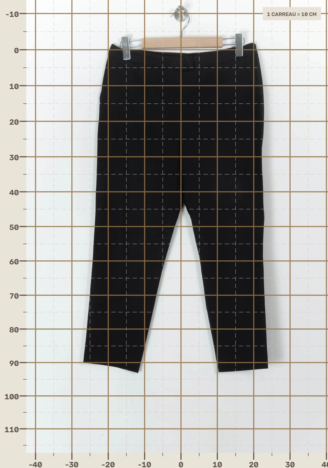 Pantalon Noir - Taille L/40 de la marque Comptoir des Cotonniers | PARAD124883 - Vendu par Paradigme - Image 4