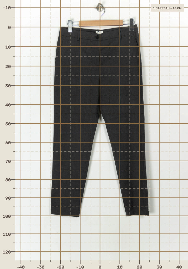 Pantalon Gris Foncé - Taille L/40 de la marque Pablo | PARAD124887 - Vendu par Paradigme - Image 4