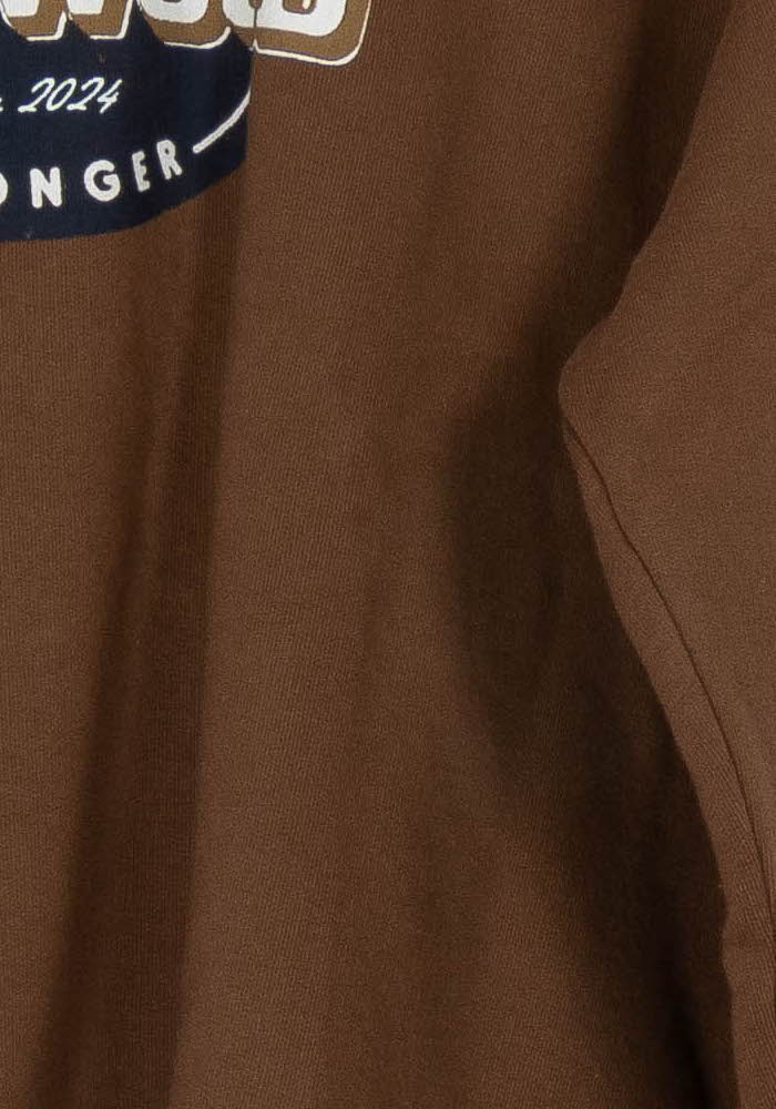 Sweat Marron - Taille XL/42 de la marque Mister K | PARAD124889 - Vendu par Paradigme - Image 3