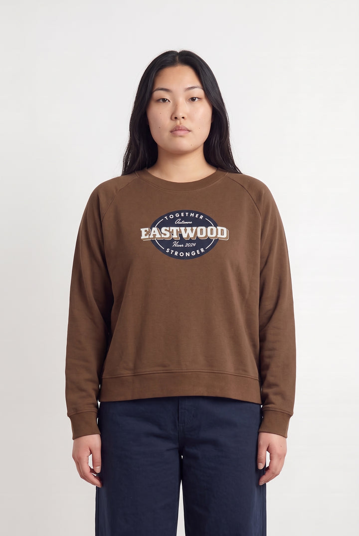 Sweat Marron - Taille XL/42 de la marque Mister K | PARAD124889 - Vendu par Paradigme - Image 1