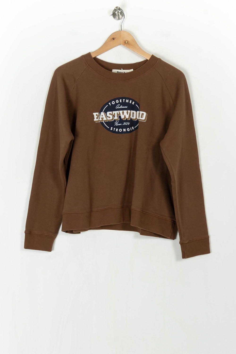 Sweat Marron - Taille XL/42 de la marque Mister K | PARAD124889 - Vendu par Paradigme - Image 2