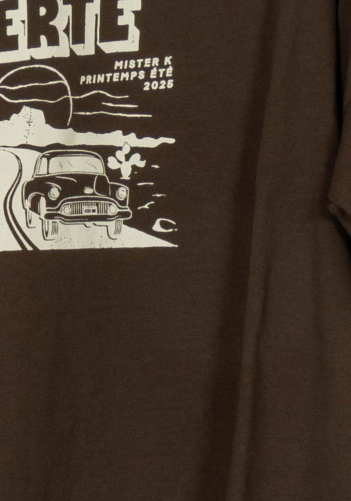Tee-Shirt Marron - Taille XL/42 de la marque Mister K | PARAD124890 - Vendu par Paradigme - Image 3
