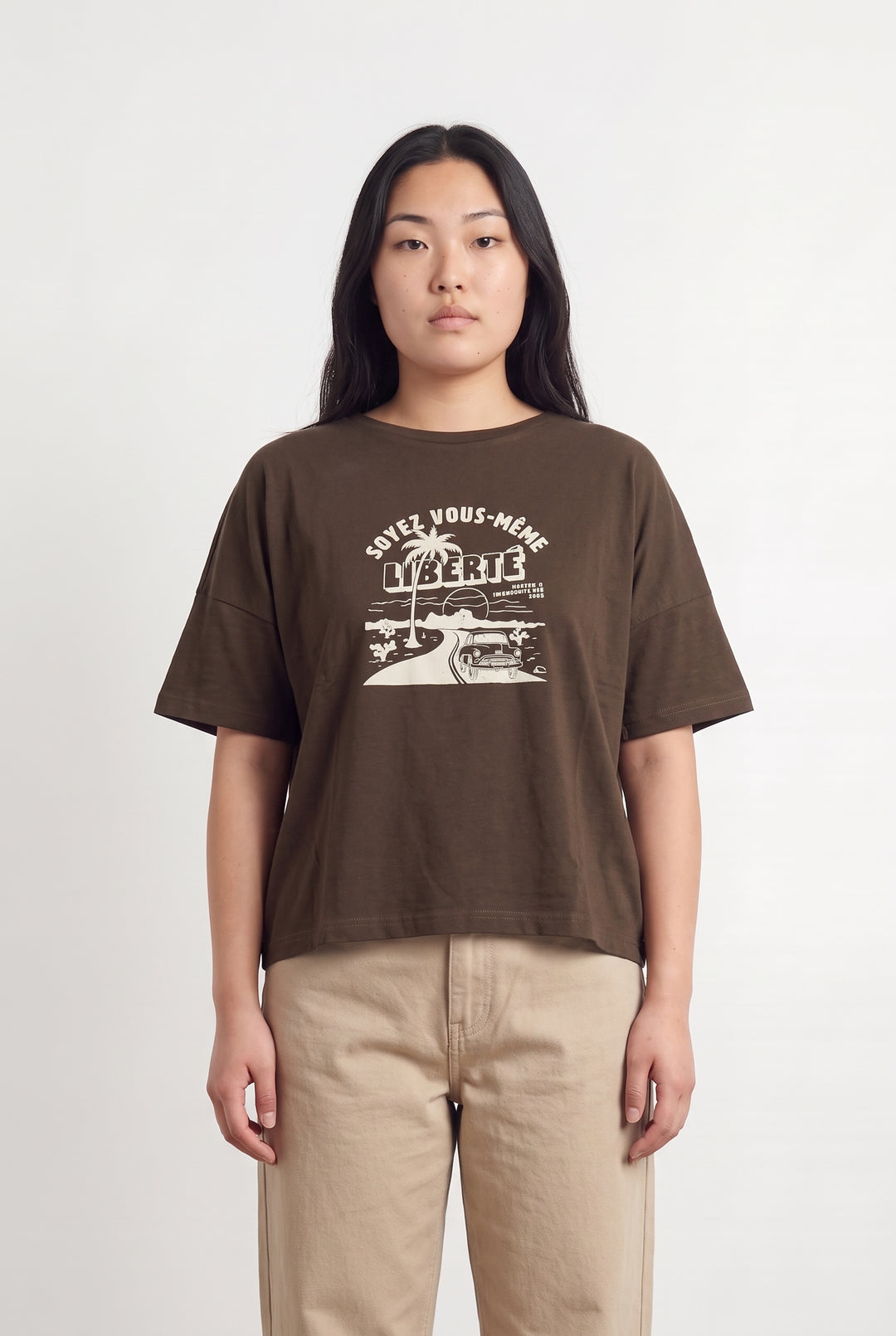Tee-Shirt Marron - Taille XL/42 de la marque Mister K | PARAD124890 - Vendu par Paradigme - Image 1