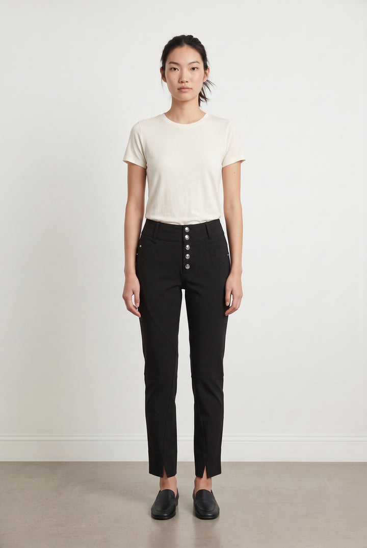 Pantalon Noir - Taille XS/34 de la marque Indies | PARAD124895 - Vendu par Paradigme - Image 1