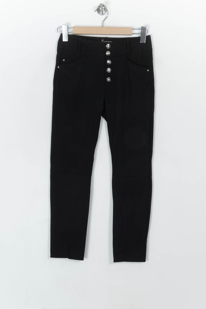 Pantalon Noir - Taille XS/34 de la marque Indies | PARAD124895 - Vendu par Paradigme - Image 2