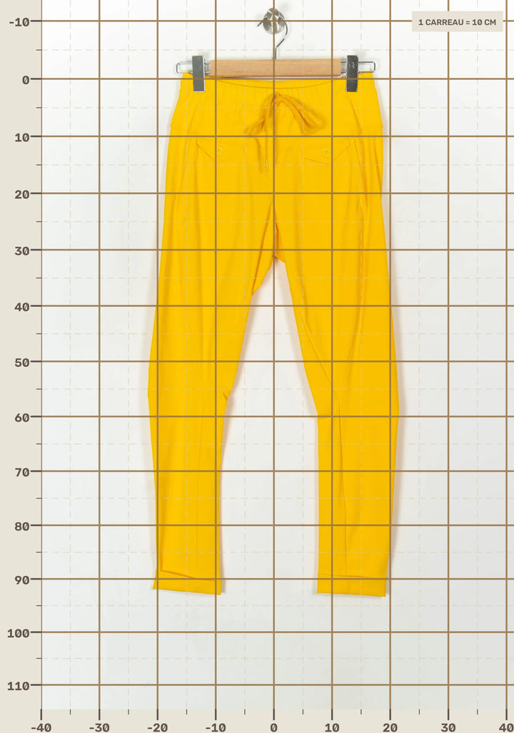 Pantalon Jaune - Taille XS/34 de la marque Indies | PARAD124898 - Vendu par Paradigme - Image 4