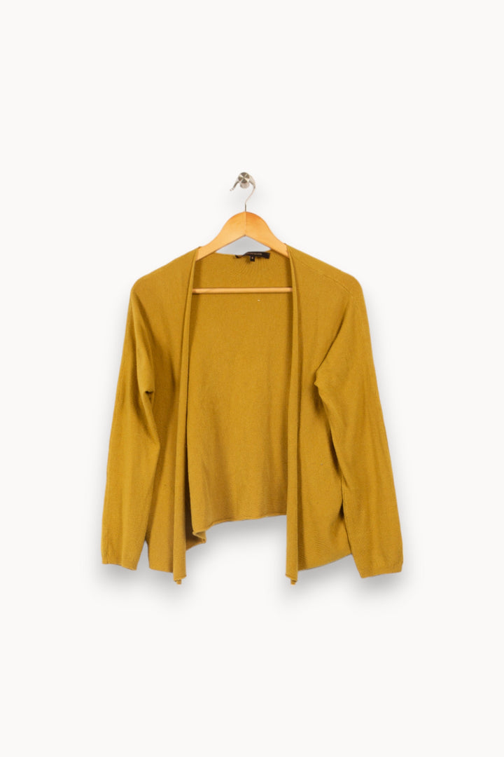 Cardigan jaune - Taille XS/34