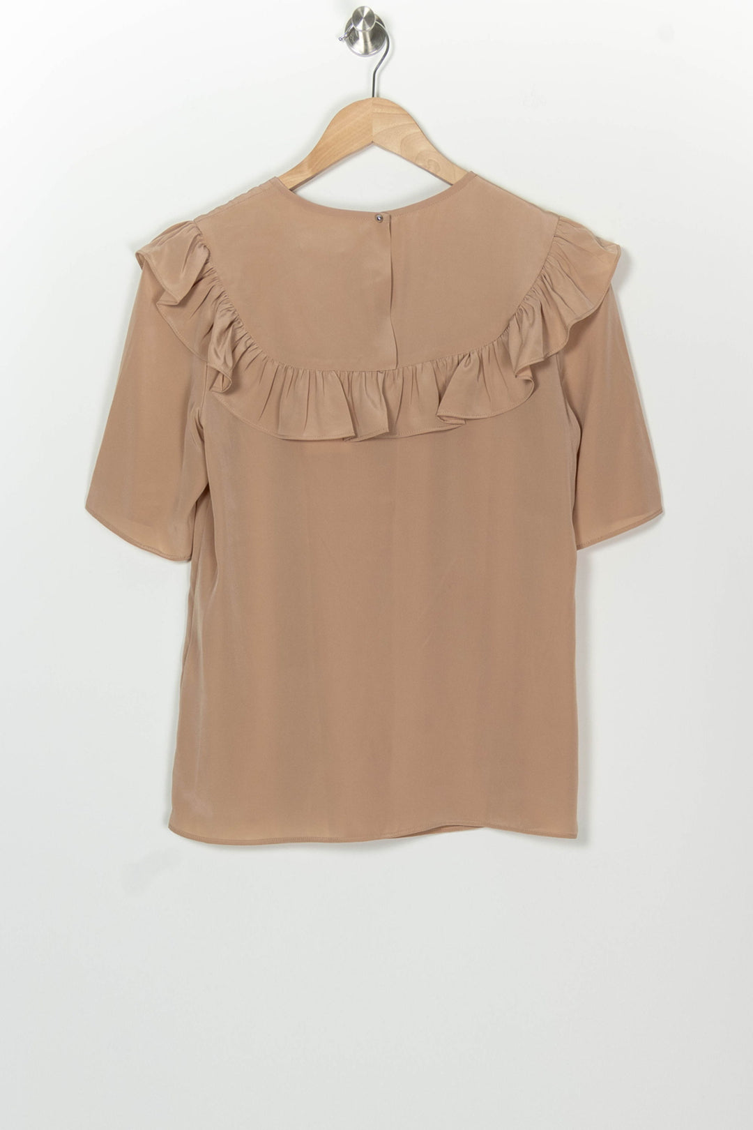 Blouse Beige - Taille M/38 de la marque Claudie Pierlot | PARAD125477 - Vendu par Paradigme - Image 5