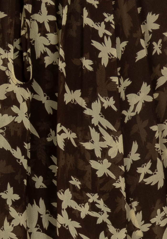 Blouse Marron et Beige - Taille S/36 de la marque Paul &amp; Joe Sister | PARAD125614 - Vendu par Paradigme - Image 3