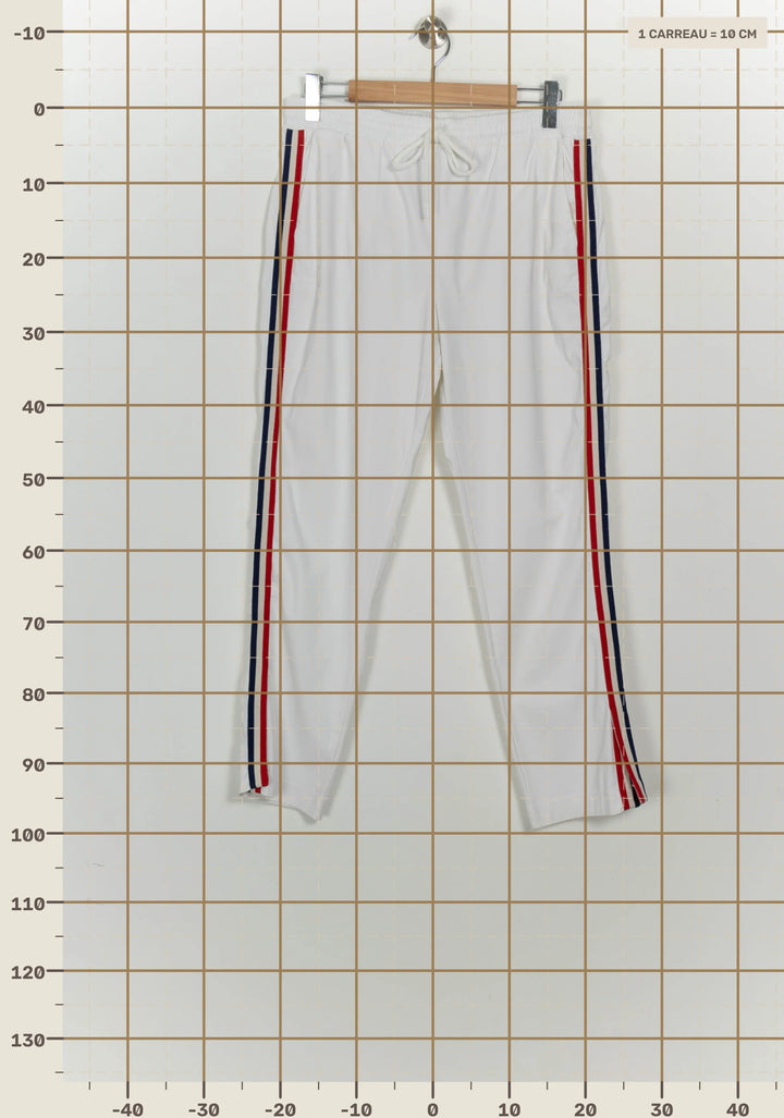 Pantalon De Jogging Blanc - Taille XXXL/46 de la marque Indies | PARAD125615 - Vendu par Paradigme - Image 4