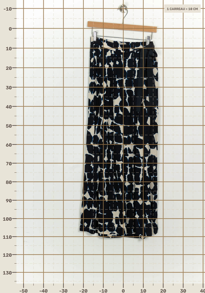 Pantalon Noir et Beige - Taille S/36 de la marque La Fée Maraboutée | PARAD125624 - Vendu par Paradigme - Image 4