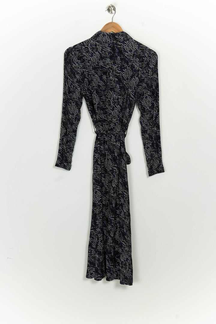 Robe Chemise Noire et Blanche - Taille S/36 de la marque La Fée Maraboutée | PARAD125627 - Vendu par Paradigme - Image 5