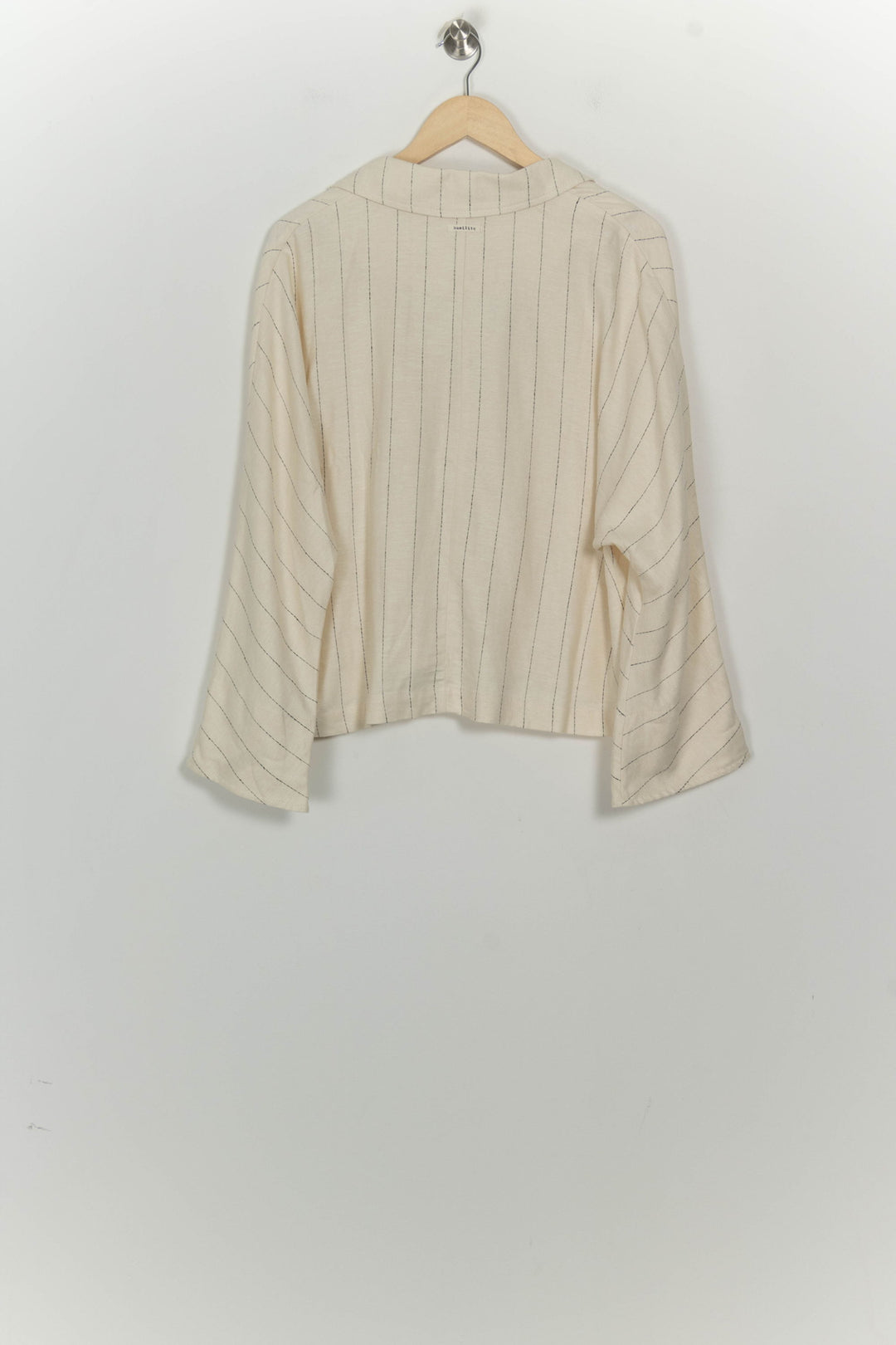 Veste Blazer Beige Rayée Grise - Taille M/38 de la marque Humility | PARAD125628 - Vendu par Paradigme - Image 5