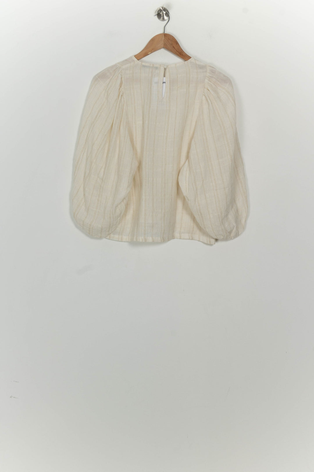 Blouse Beige - Taille M/38 de la marque La Fée Maraboutée | PARAD125634 - Vendu par Paradigme - Image 5