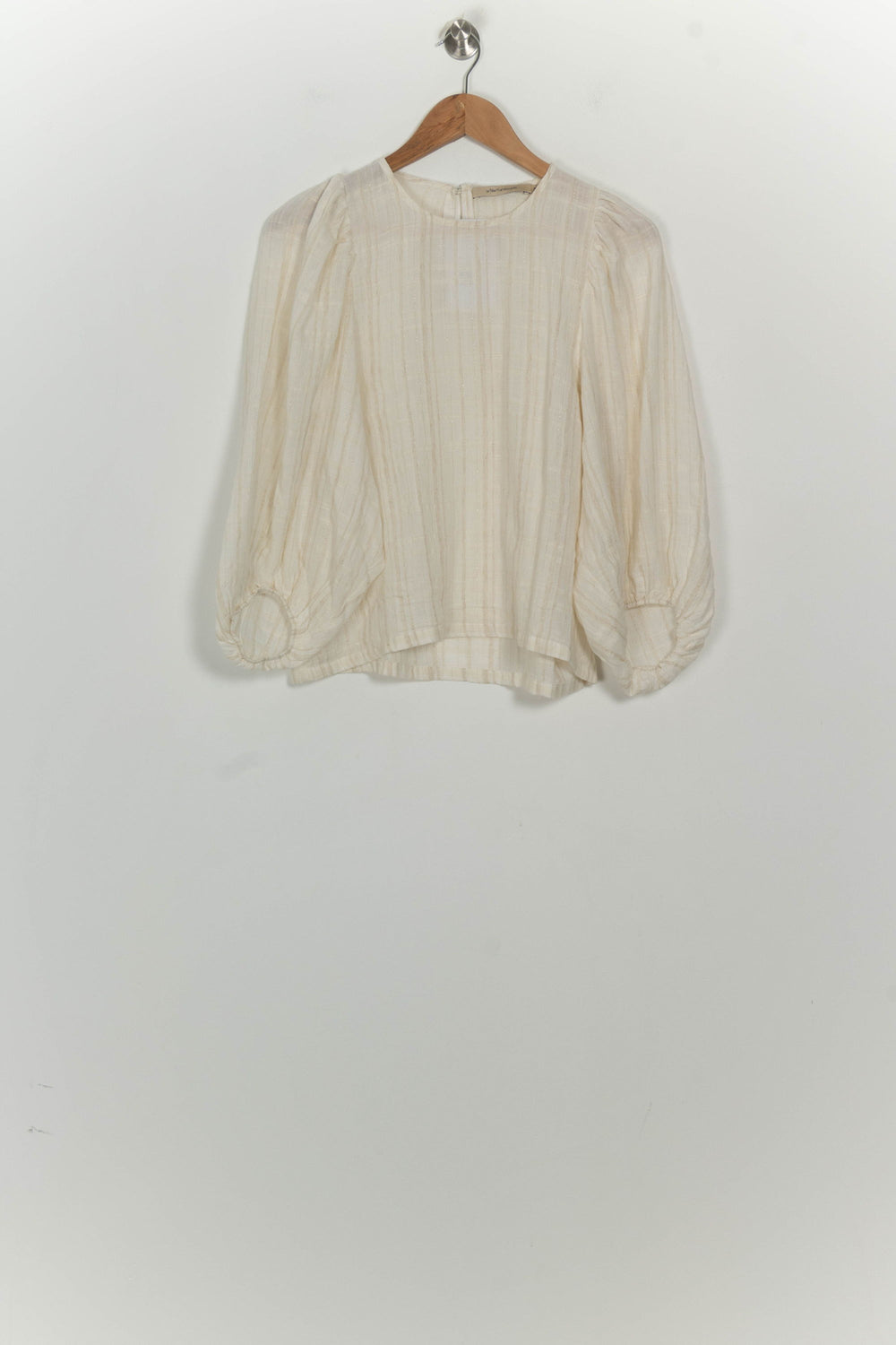 Blouse Beige - Taille M/38 de la marque La Fée Maraboutée | PARAD125634 - Vendu par Paradigme - Image 2
