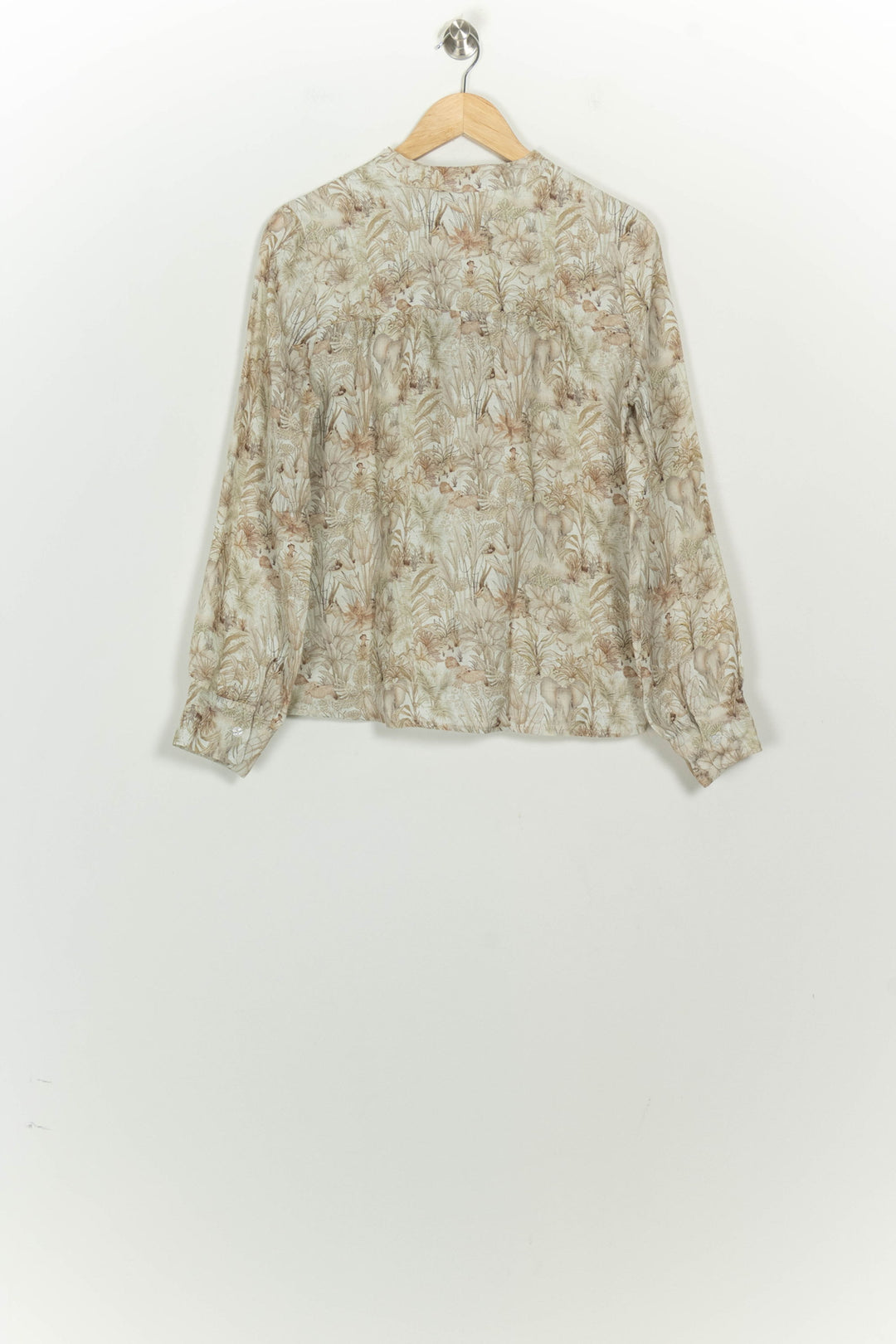 Blouse Beige - Taille M/38 de la marque La Fée Maraboutée | PARAD125636 - Vendu par Paradigme - Image 5