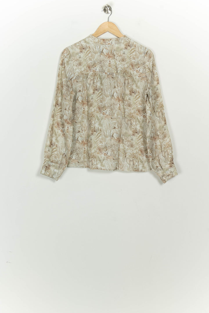Blouse Beige - Taille M/38 de la marque La Fée Maraboutée | PARAD125636 - Vendu par Paradigme - Image 5