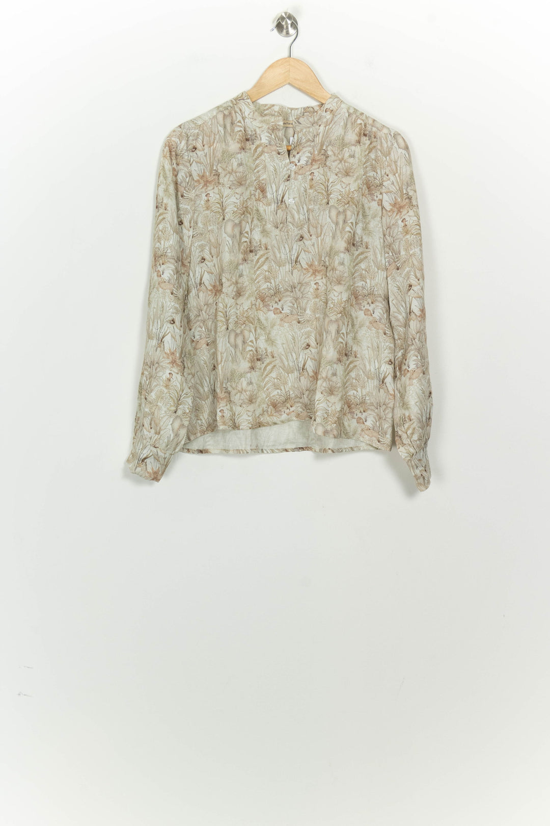 Blouse Beige - Taille M/38 de la marque La Fée Maraboutée | PARAD125636 - Vendu par Paradigme - Image 2