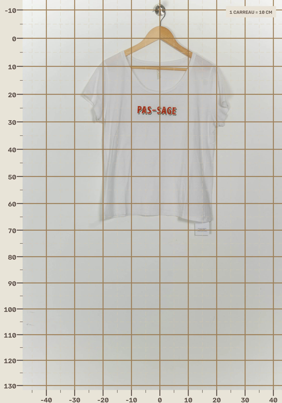 Tee-shirt Blanc - Taille XL/42 de la marque I.Code | PARAD125642 - Vendu par Paradigme - Image 4
