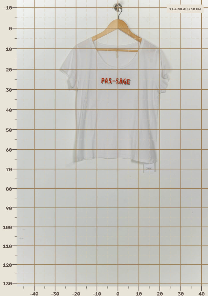 Tee-shirt Blanc - Taille XL/42 de la marque I.Code | PARAD125642 - Vendu par Paradigme - Image 4