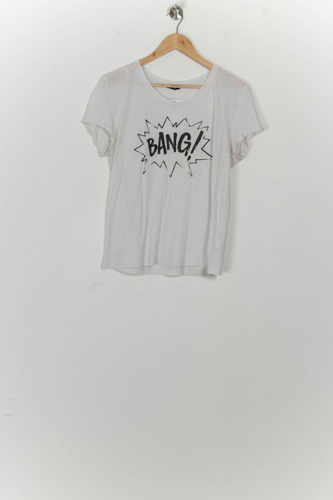Tee-shirt Blanc - Taille XXL/44 de la marque IKKS | PARAD125646 - Vendu par Paradigme - Image 2