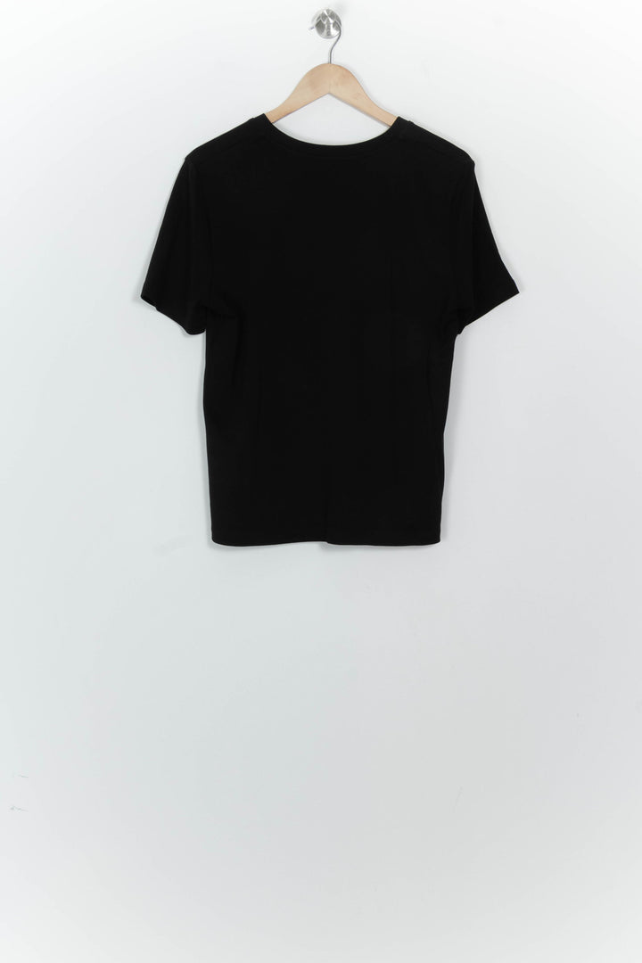 Tee-shirt à col V Noir - Taille L/40 de la marque Maison 123 | PARAD125647 - Vendu par Paradigme - Image 5