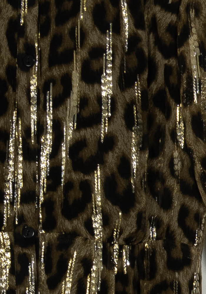 Robe Midi Marron et Noir - Taille S/36 de la marque ba&amp;sh | PARAD125655 - Vendu par Paradigme - Image 3