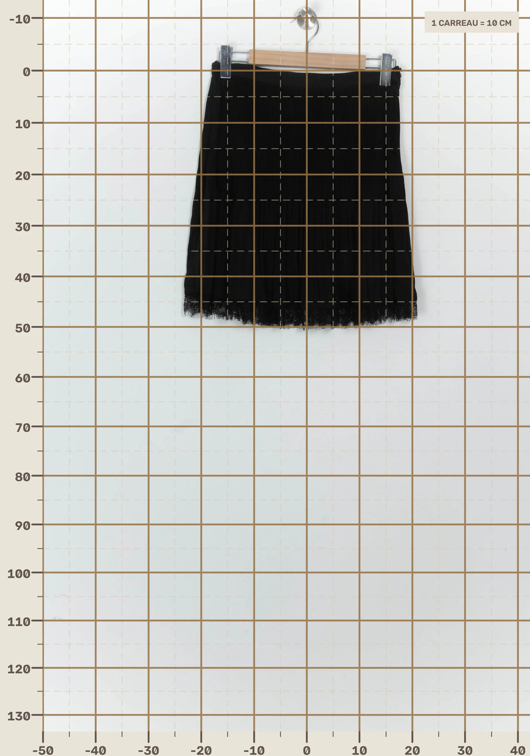 Jupe Plissée Noire - Taille M/38 de la marque Comptoir des Cotonniers | PARAD125662 - Vendu par Paradigme - Image 4