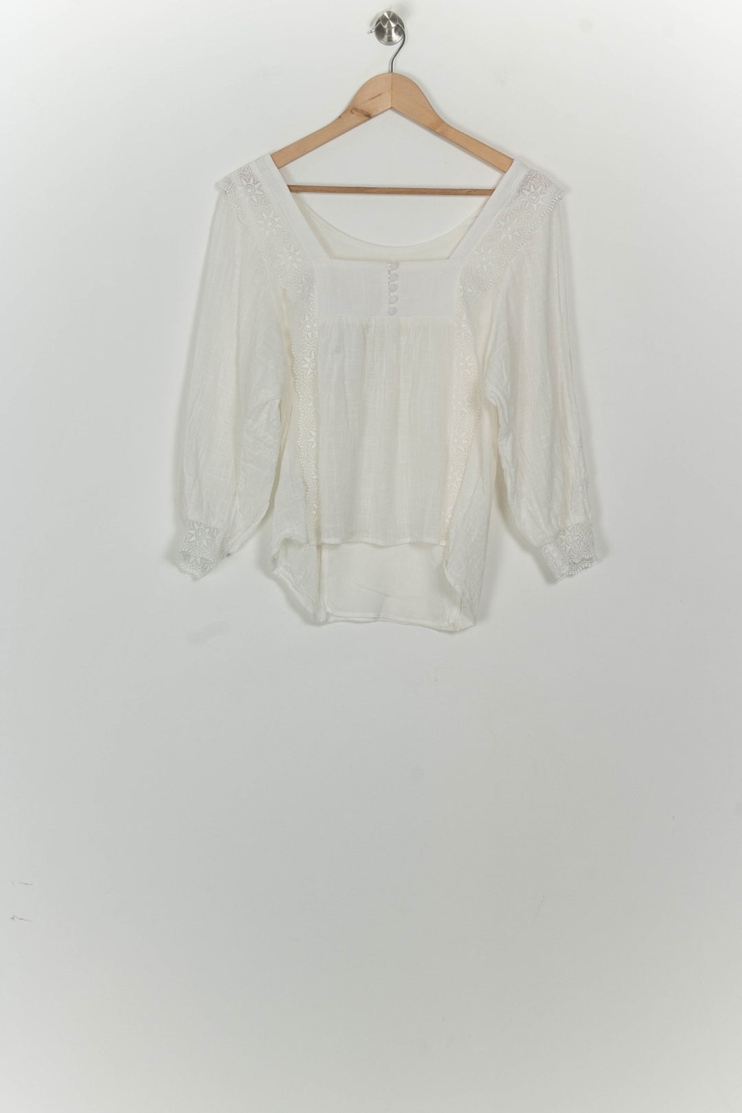 Blouse Blanche - Taille M/38 de la marque Sézane | PARAD125664 - Vendu par Paradigme - Image 5