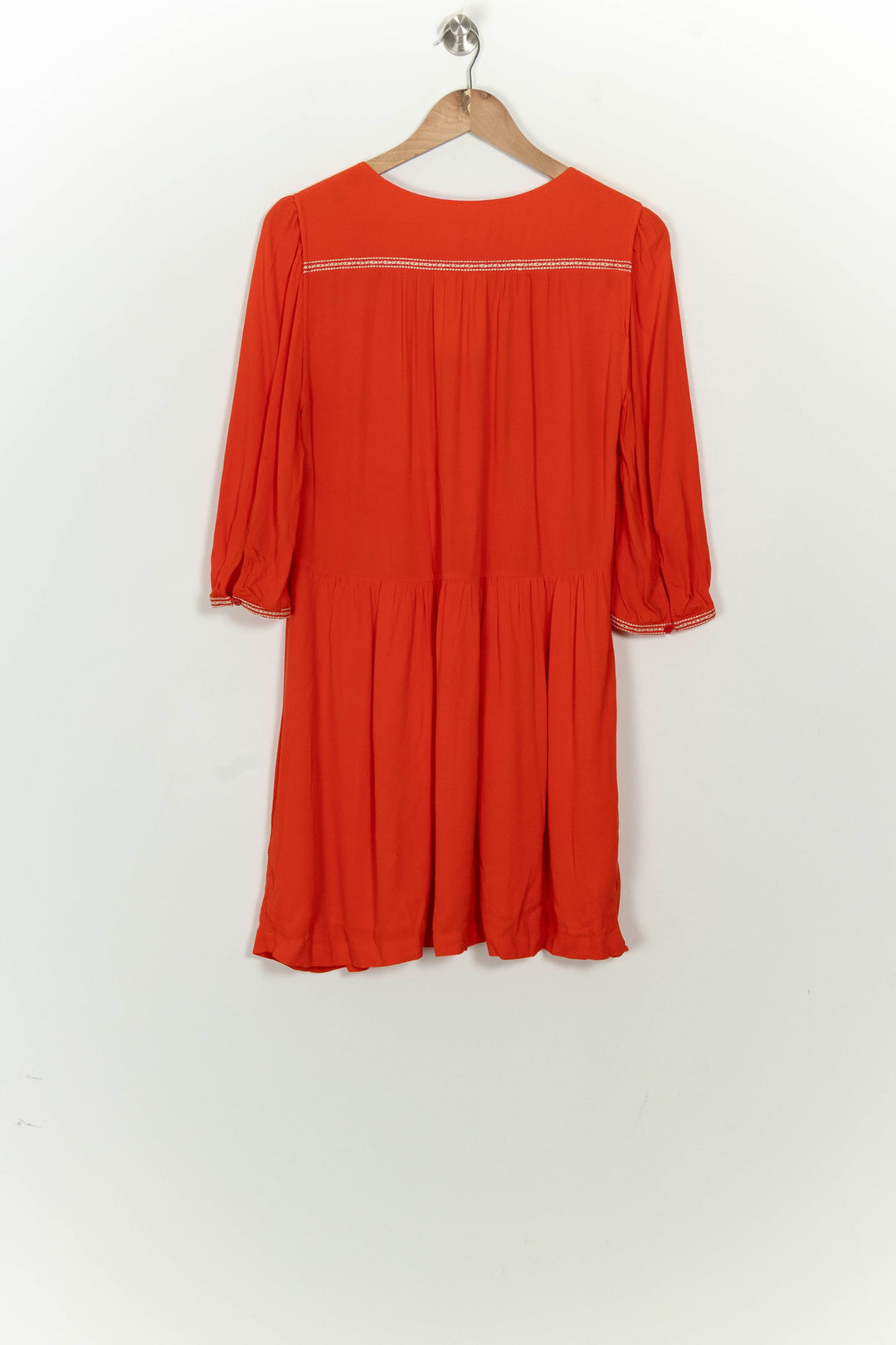 Robe Courte Orange - Taille S/36 de la marque ba&amp;sh | PARAD125666 - Vendu par Paradigme - Image 5