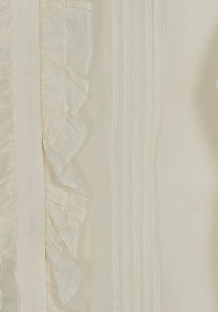 Blouse À Volants Blanche - Taille M/38 de la marque Sézane | PARAD125667 - Vendu par Paradigme - Image 3