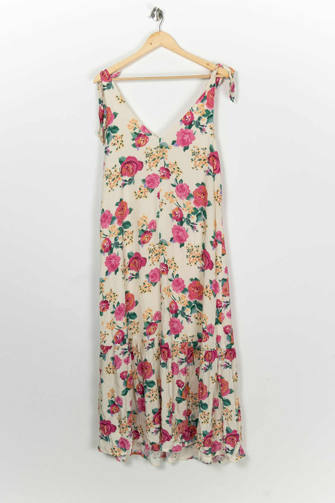 Robe Courte Écrue Et Rose - Taille S/36 de la marque Sézane | PARAD125669 - Vendu par Paradigme - Image 5