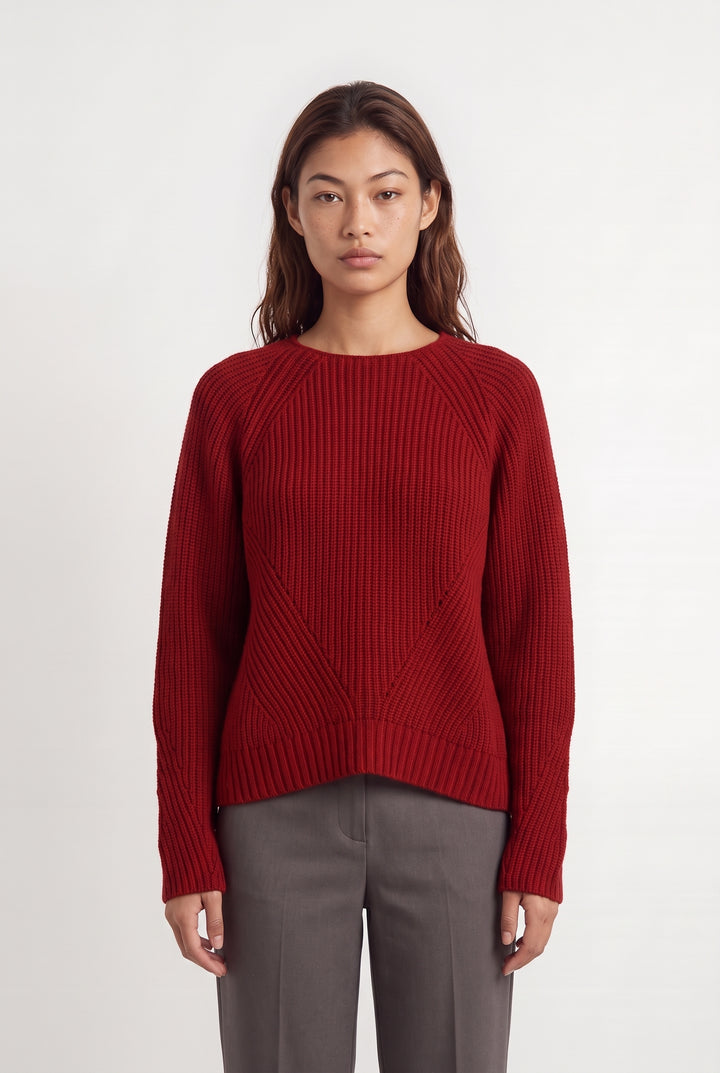 Pull Rouge - Taille S/36 de la marque Balzac Paris | PARAD125676 - Vendu par Paradigme - Image 1