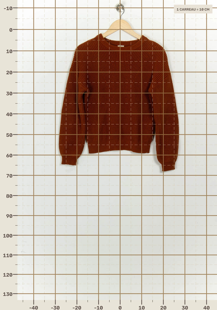 Pull Orange - Taille S/36 de la marque Ekyog | PARAD125679 - Vendu par Paradigme - Image 4