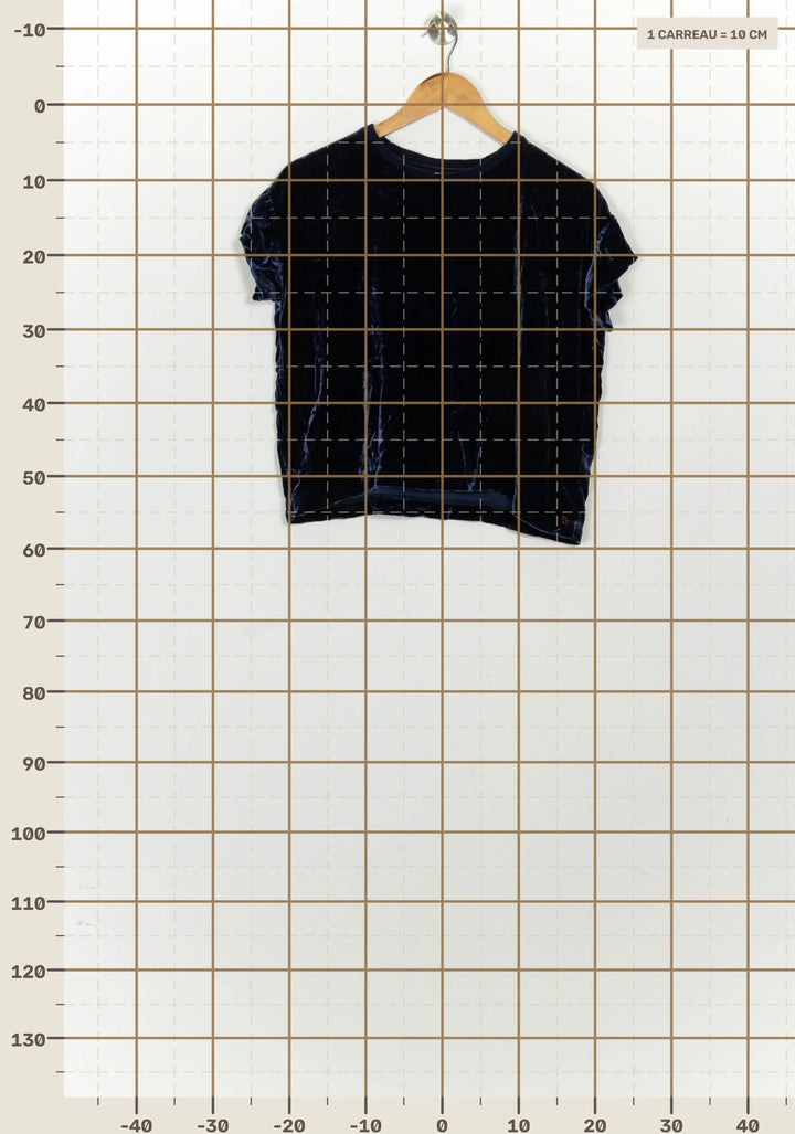 Tee-shirt Bleu - Taille S/36 de la marque Bellerose | PARAD125680 - Vendu par Paradigme - Image 4