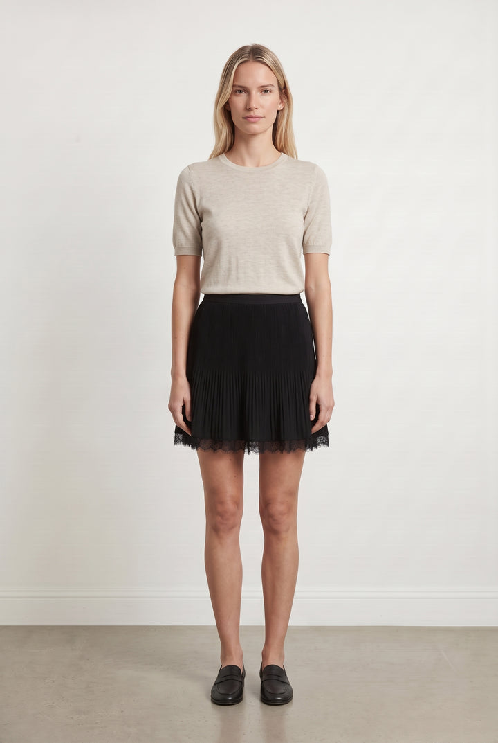 Jupe Courte Noire - Taille M/38 de la marque Comptoir des Cotonniers | PARAD125681 - Vendu par Paradigme - Image 1