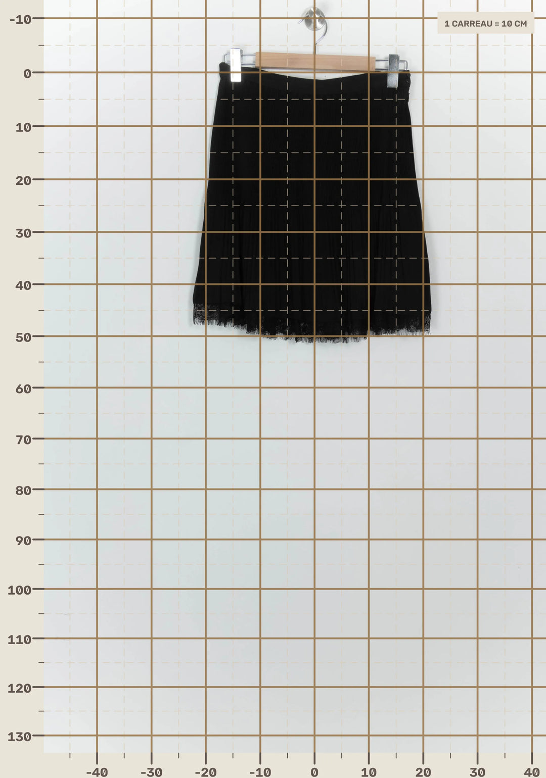 Jupe Courte Noire - Taille M/38 de la marque Comptoir des Cotonniers | PARAD125681 - Vendu par Paradigme - Image 4
