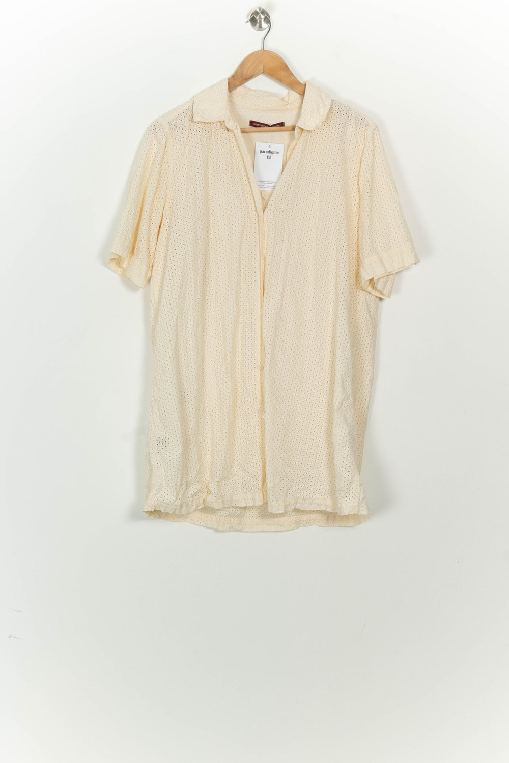 Robe Chemise Beige - Taille M/38 de la marque Comptoir des Cotonniers | PARAD125683 - Vendu par Paradigme - Image 2