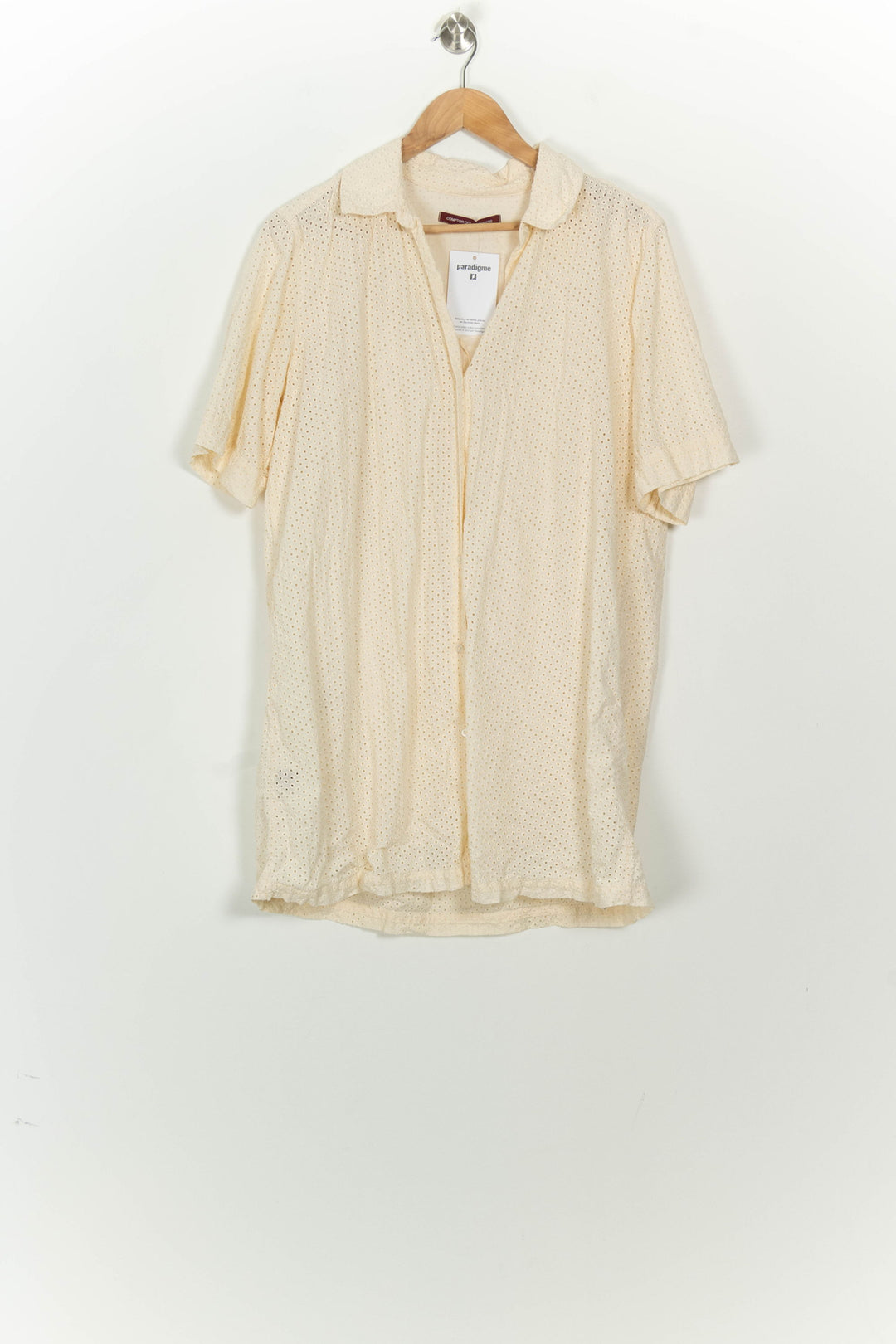 Robe Chemise Beige - Taille M/38 de la marque Comptoir des Cotonniers | PARAD125683 - Vendu par Paradigme - Image 2