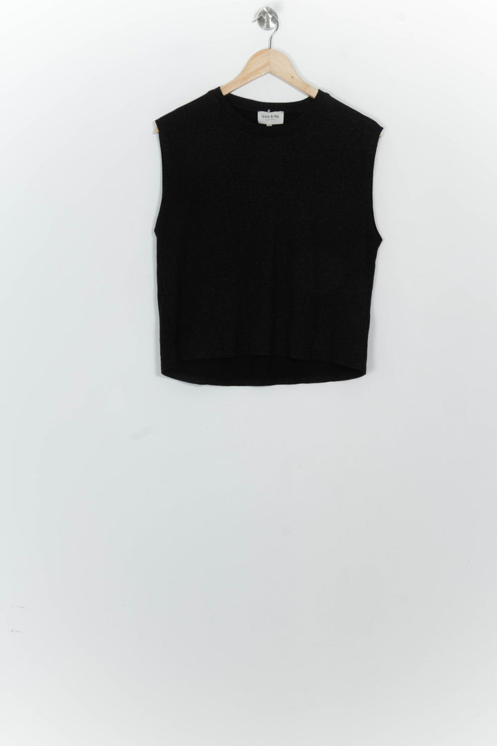 Débardeur Noir - Taille S/36 de la marque Grace &amp; Mila | PARAD125686 - Vendu par Paradigme - Image 2