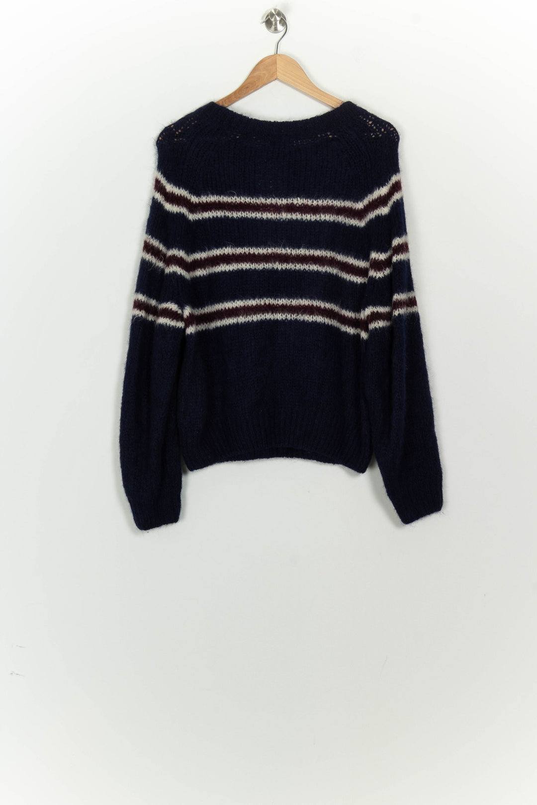 Pull Bleu Marine et Bordeaux - Taille S/36 de la marque Ekyog | PARAD125687 - Vendu par Paradigme - Image 5
