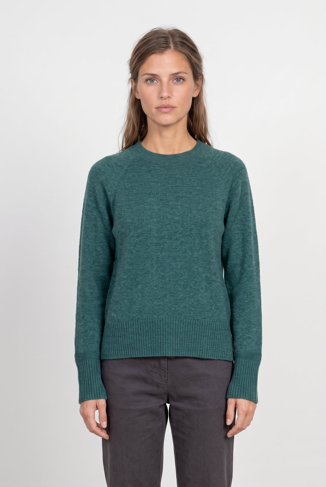 Pull Col Rond Bleu Canard - Taille S/36 de la marque Ekyog | PARAD125689 - Vendu par Paradigme - Image 1