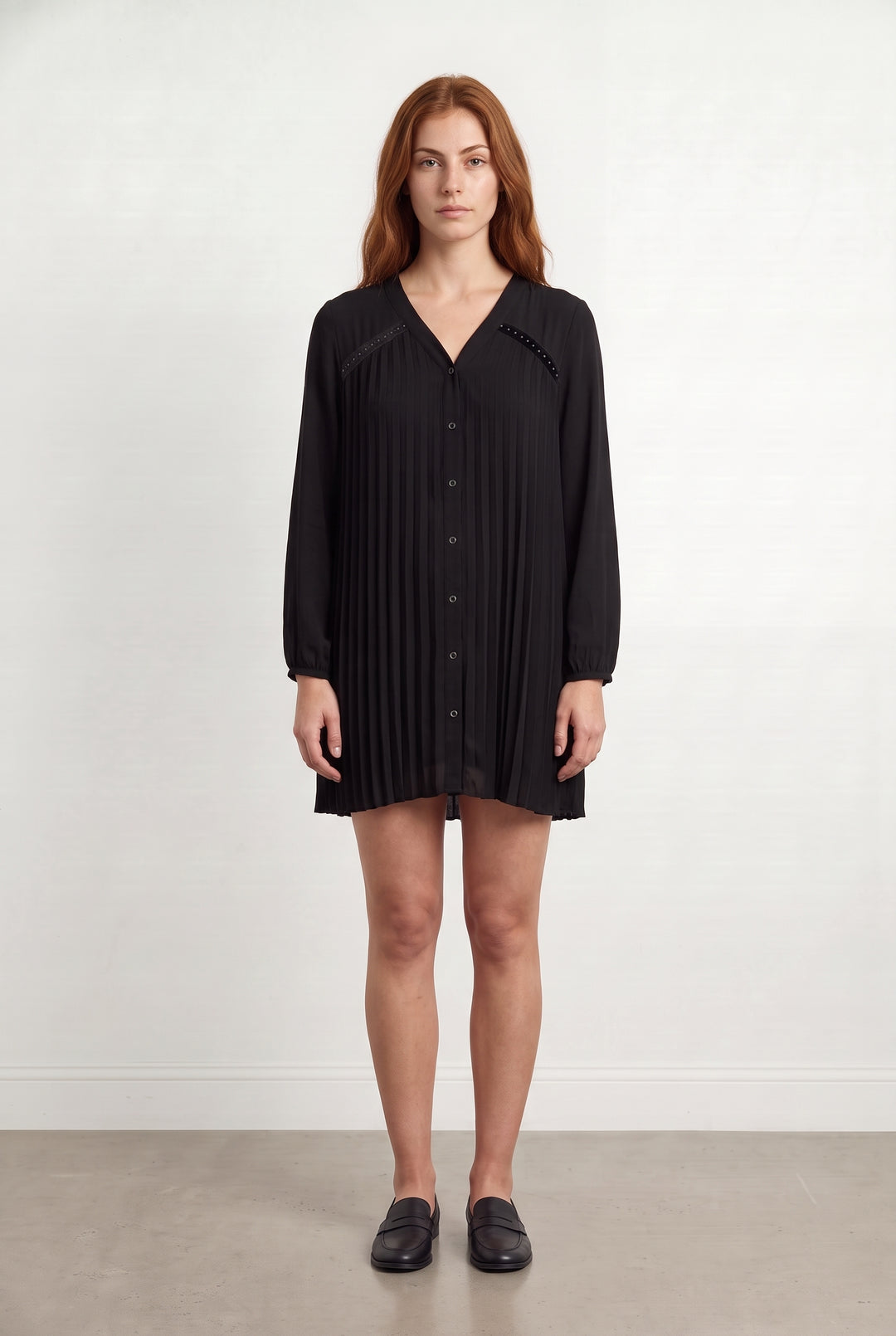 Robe Courte Noire - Taille M/38 de la marque I.Code | PARAD125691 - Vendu par Paradigme - Image 1