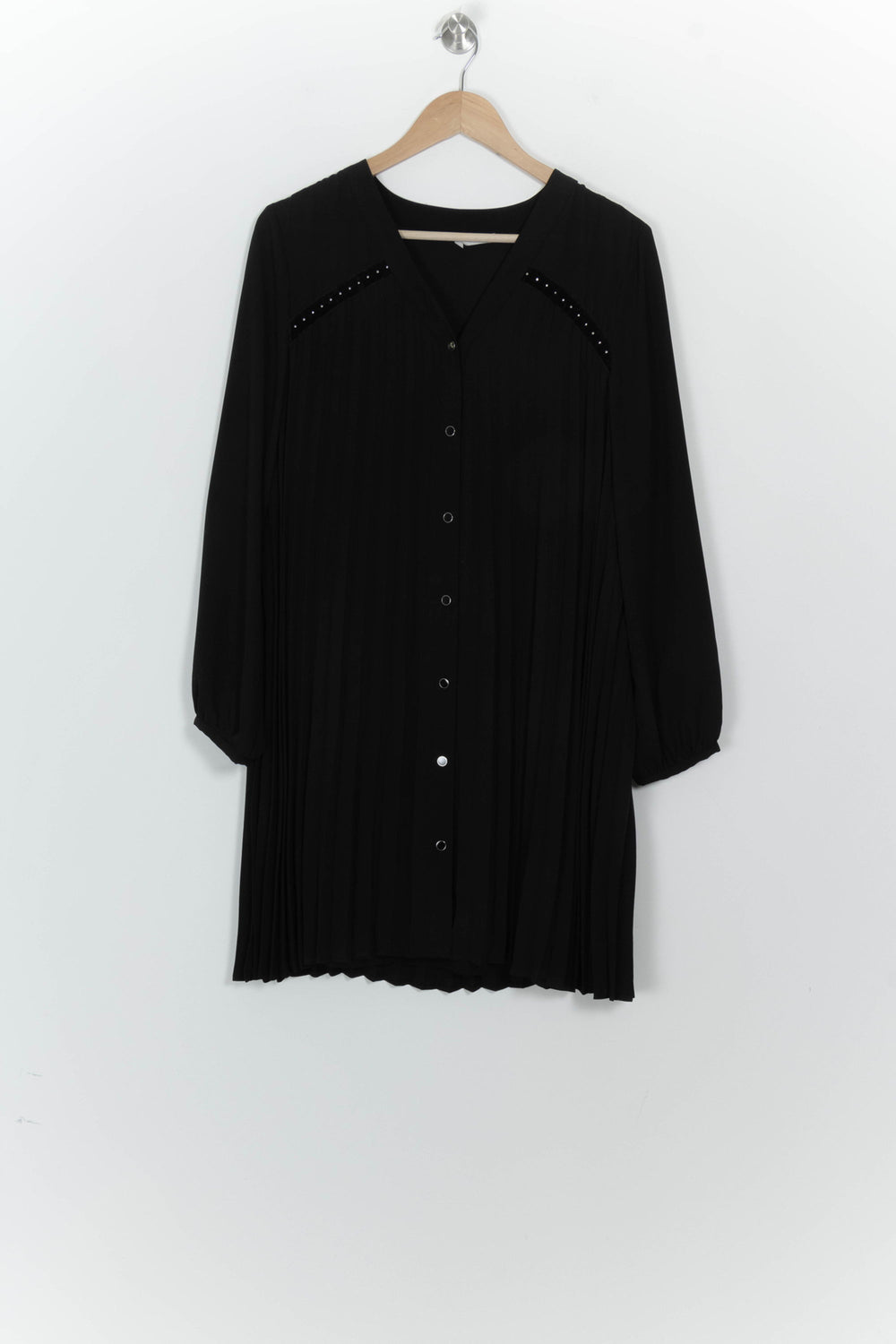 Robe Courte Noire - Taille M/38 de la marque I.Code | PARAD125691 - Vendu par Paradigme - Image 2