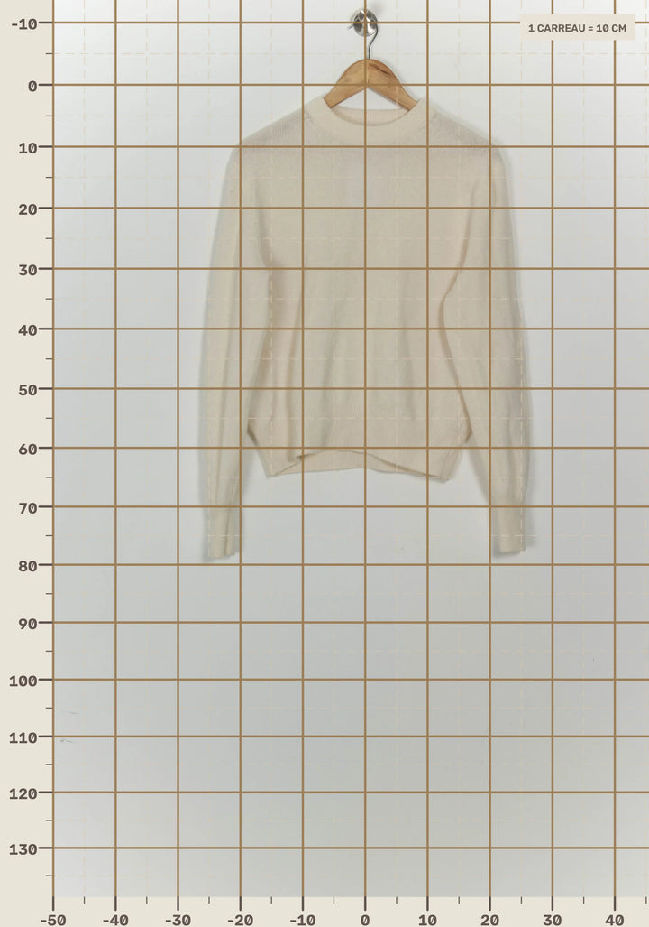 Pull Beige - Taille L/40 de la marque Comptoir des Cotonniers | PARAD125694 - Vendu par Paradigme - Image 4