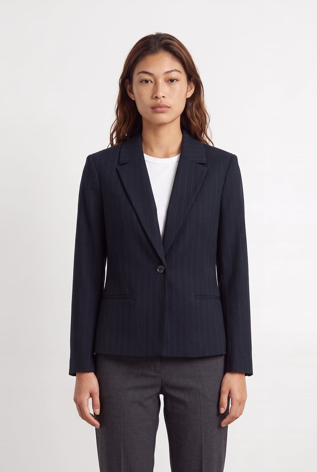 Veste de tailleur Bleu Marine - Taille M/38 de la marque One Step | PARAD125695 - Vendu par Paradigme - Image 1